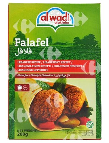 Falafel Sans Gluten Al Wadi 200 g