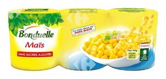 Pack de Conserves de Maïs en Grain Bonduelle 3x150 g