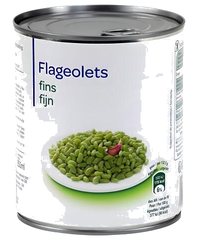 Conserve de Flageolets Extra-Fins Carrefour Blanc 800 g