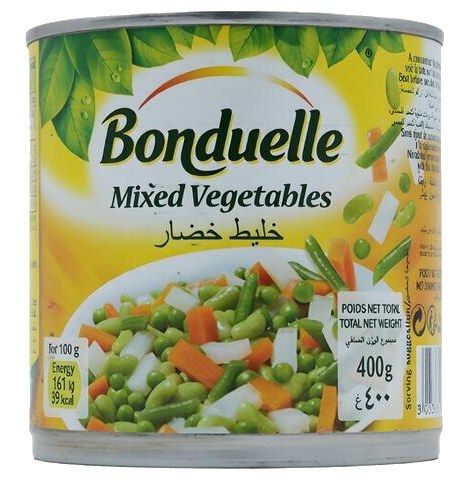 Conserve Macédoine de Légumes Bonduelle 400 g