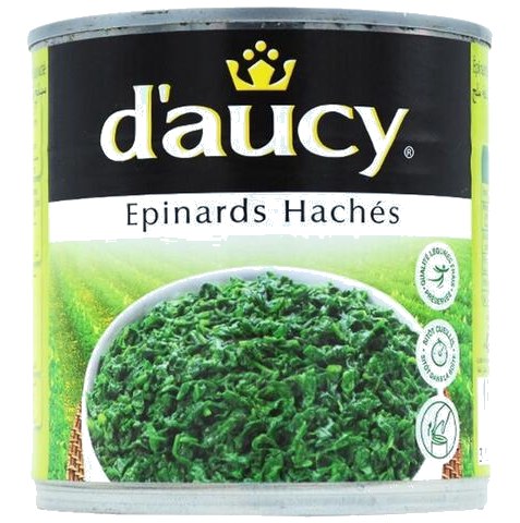 Conserve d'Épinards D'Aucy 400 g