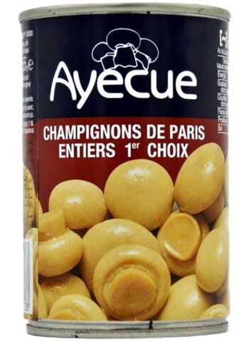 Conserve de Champignons Entiers Ayecue 290 g