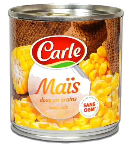 Maïs Doux en grains Carle 340 g