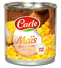 Maïs Doux en grains Carle 340 g