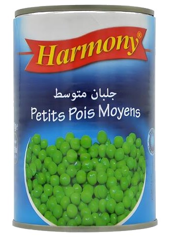 Petits Pois Harmony 400 g