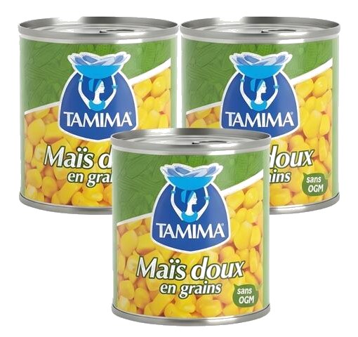 Maïs Doux en Grains Tamima 3x184 g