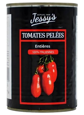 Tomate Pelée Entière Italiennes Jessy's 400 g
