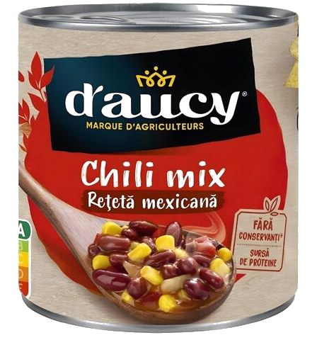 Conserve deChili Mix D'aucy 400 g
