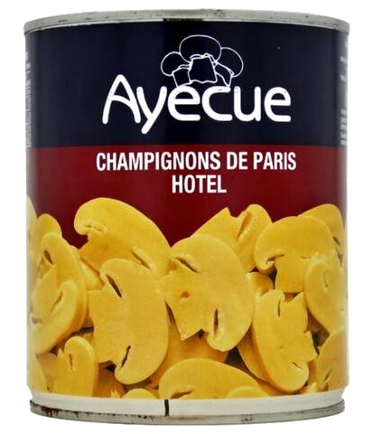 Conserve de Champignons Pieds et Morceaux Ayecue 400 g