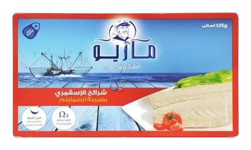 Conserve de Filets de Maquereaux à la Sauce Tomate Mario 125 g
