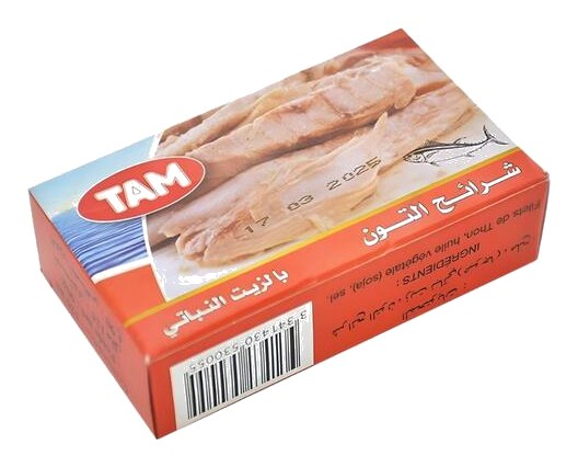 Conserve de Filets de Thon à l'Huile Tam 90 g