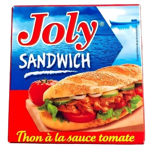 Conserve de Thon Sandwich à la Sauce Tomate Joly 80 g