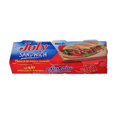 Pack de Thon Sandwich à La Sauce Tomate Joly 3x80 g
