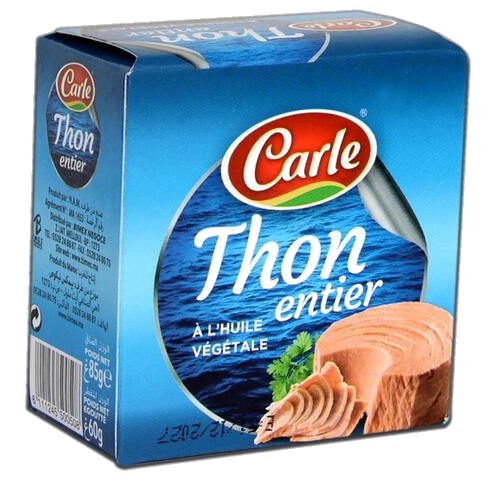 Conserve de Thon à l'Huile Végétale Carle 85 g