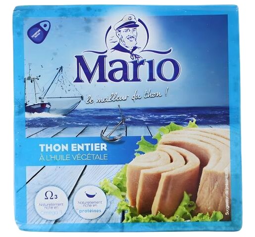 Conserve de Thon à l'Huile Végétale Mario 80 g