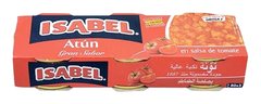 Pack de Trois Conserves de Thon à la Sauce Tomate Isabel 80 g
