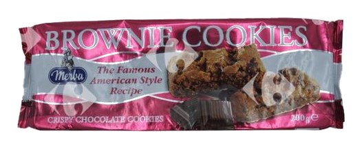 Cookies Brownie Merba 200 g