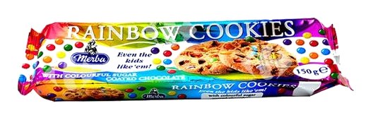 Rainbow Cookies Merba 150 g