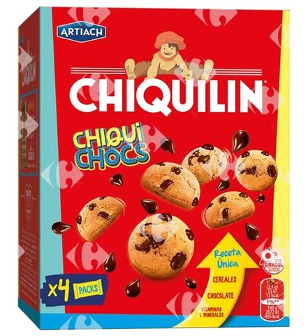 Mini Cookies Chiquichocs Chiquilin Artiach 140 g