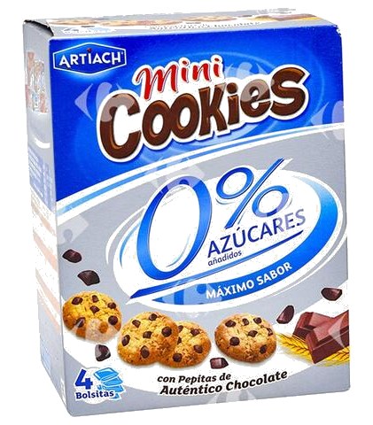 Mini Cookies Sans Sucres Ajoutés Marbu Dorada 120 g