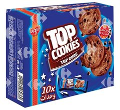 Pack Biscuit Cacao Top Cookies 10x32 g