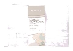 Sac à Linge Rectangulaire pour Vêtements Délicats Kasa 40x50 Cm