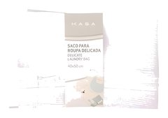 Sac à Linge Rectangulaire pour Vêtements Délicats Kasa 40x50 Cm