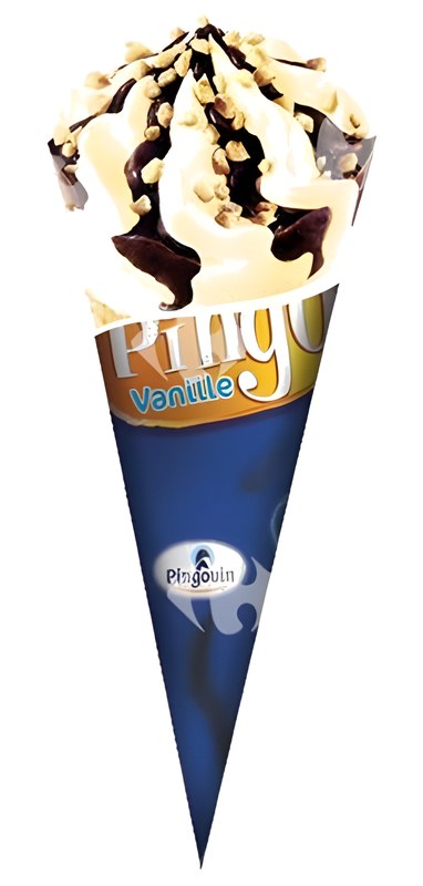 Cornet Glace Vanille Pingo Pingouin 100 ml