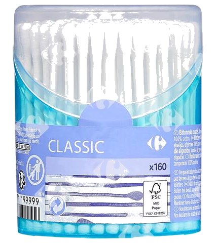 Bâtonnets Sachet Carrefour 160 unités