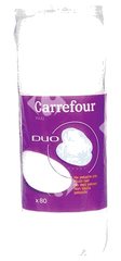 Cotons Maxi Oval Duo Carrefour 80 unités