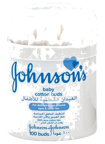 Cotons Tiges Johnson's baby 100 unités