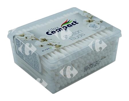 Cotons Tiges Ultra Compact 200 unités