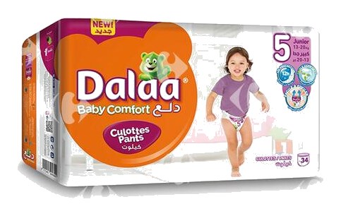 Couches-Culottes Taille 5 Junior Dalaa 34 unités