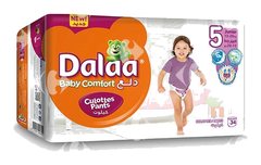 Couches-Culottes Taille 5 Junior Dalaa 34 unités