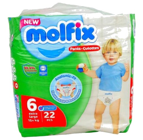 Couche Culotte Extra Large Twin Molfix 22 unités