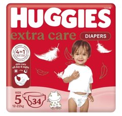 Couche Value Pack Extra Care Huggies Taille 6 – 34 Couches