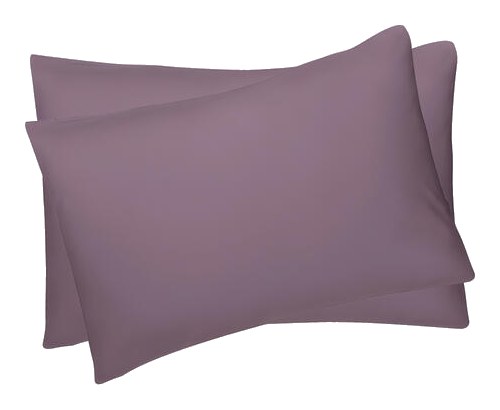 Taie d'Oreiller Richbond Microfibre Violet 50x70 cm
