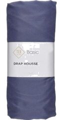 Drap Housse Bleu Tex Home 140x200 cm