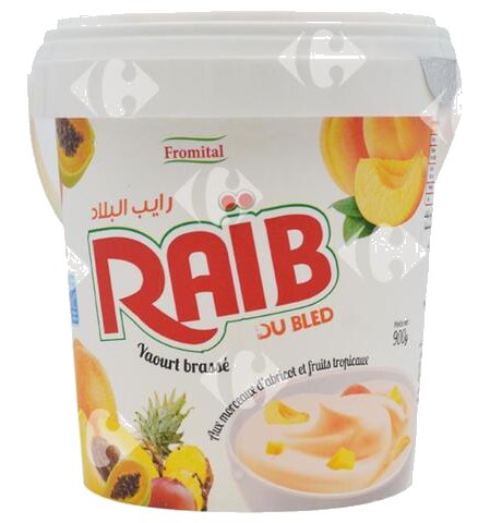 Yaourt Raïb du Bled Abricot Fromital 900 g