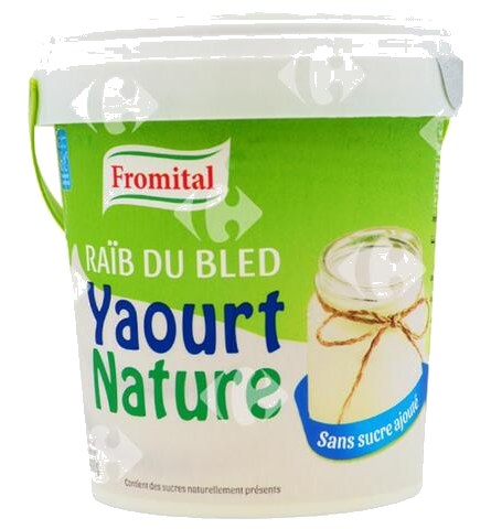 Yaourt Raïb du Bled Nature Fomital 900 g