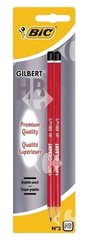 Crayon HB Gilbert N°2 Blister 2 pièces