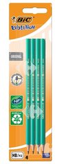 Crayon HB Écolution Évolution 650 HB Bic 4 unités