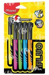 Stylos fluorescents Maped 5 pièces