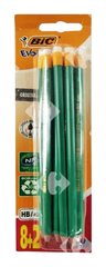 Crayon HB Eco Evolution 655 HB Assortiment Bic 8 + 2 unités