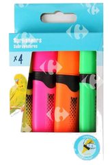Surligneur Classique Carrefour 4 unités