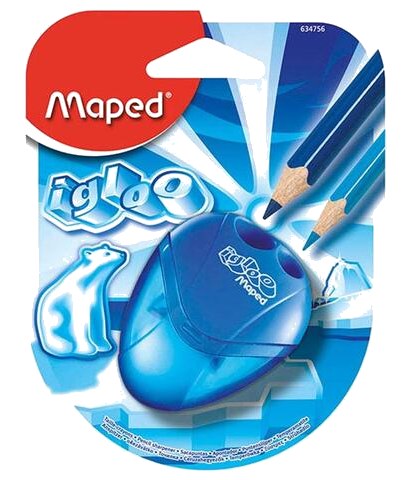 Taille Crayon 2 Trous avec Réservoir Maped