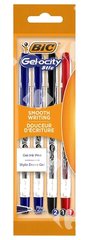 Pochette de 4 Stylos Gel-Ocity Stic Bic 0,5mm 4 unités