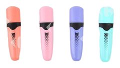 Surligneur Coloris Assortis Pastel Carrefour 4 unités