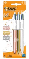 Couleurs Or 4 + Argent + Or Rose Blister 3 Surligneurs Pack Promo