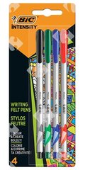 Stylo à Bille Intensity Medium 4 Couleurs Assorties Blister BIC 4 unités